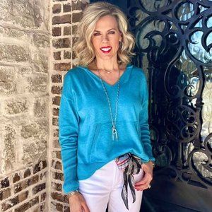 Cabi 5835 Hop to Hoodie Spring 2021 XLarge EUC